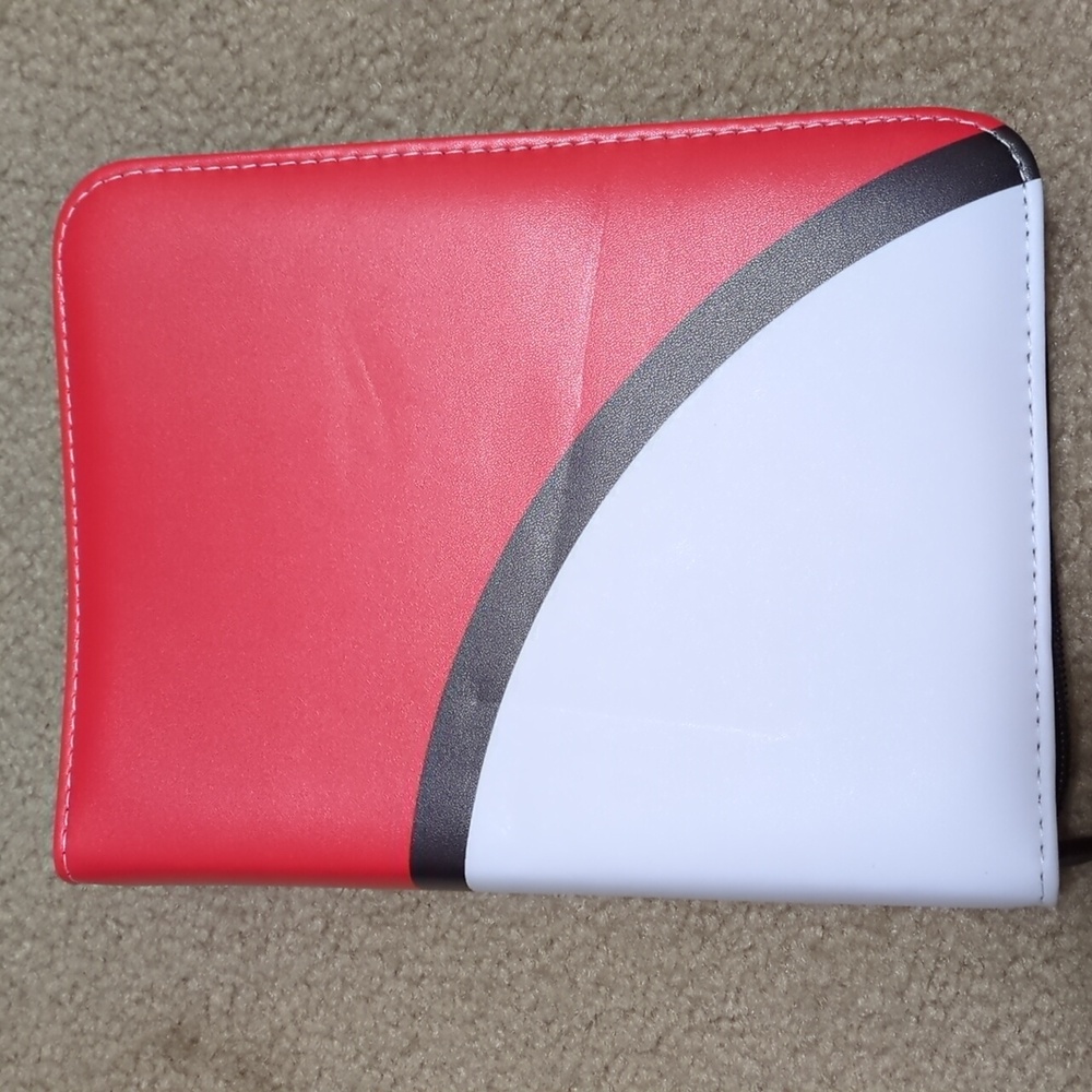 Pokemon Card Holder Binder With 4 Pocket Sleeves